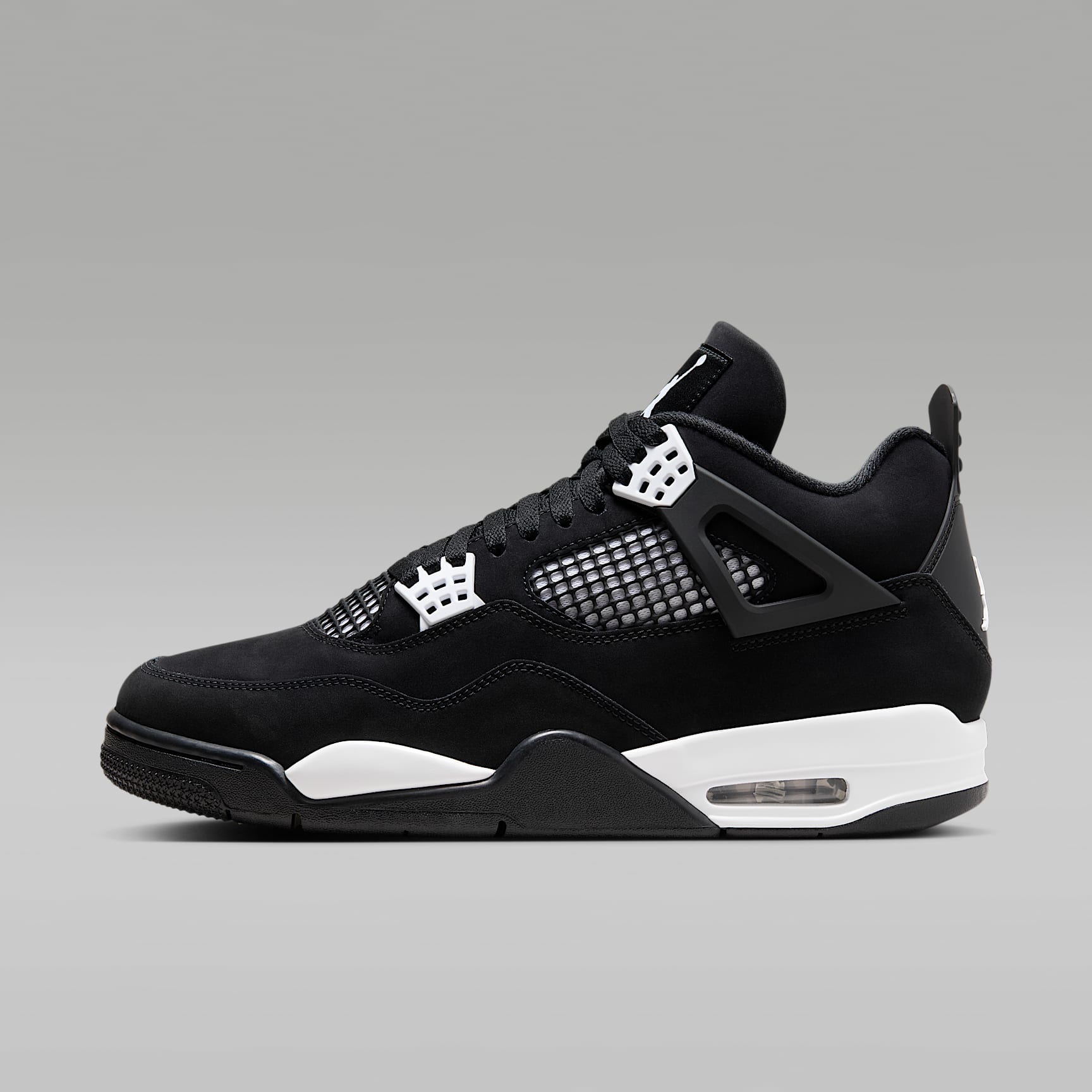 Air Jordan 4 Retro 'White Thunder' Men's Shoes. Nike ID